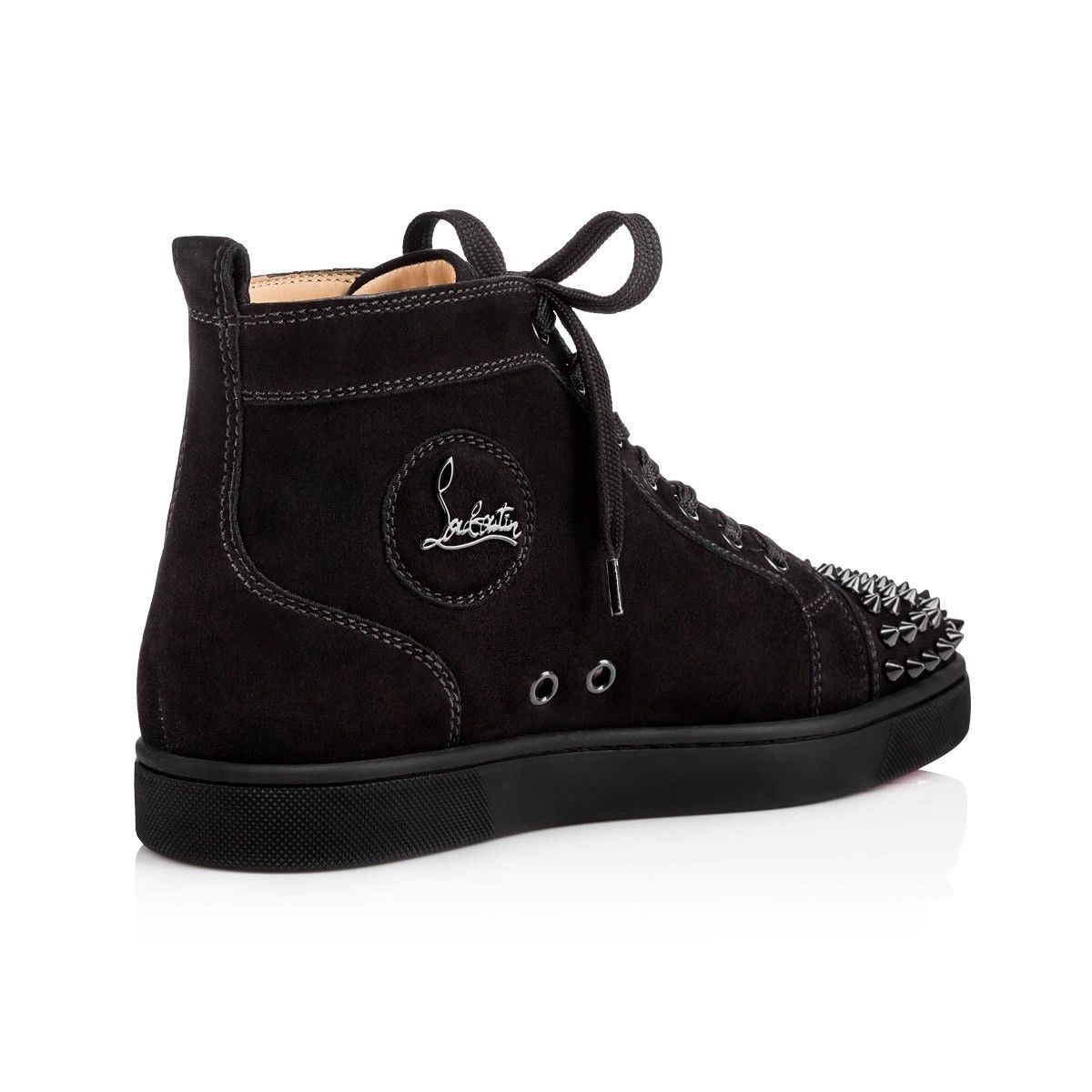 Christian Louboutin lou spikes flat suede Size US 6 / EU 39 - 5 Thumbnail