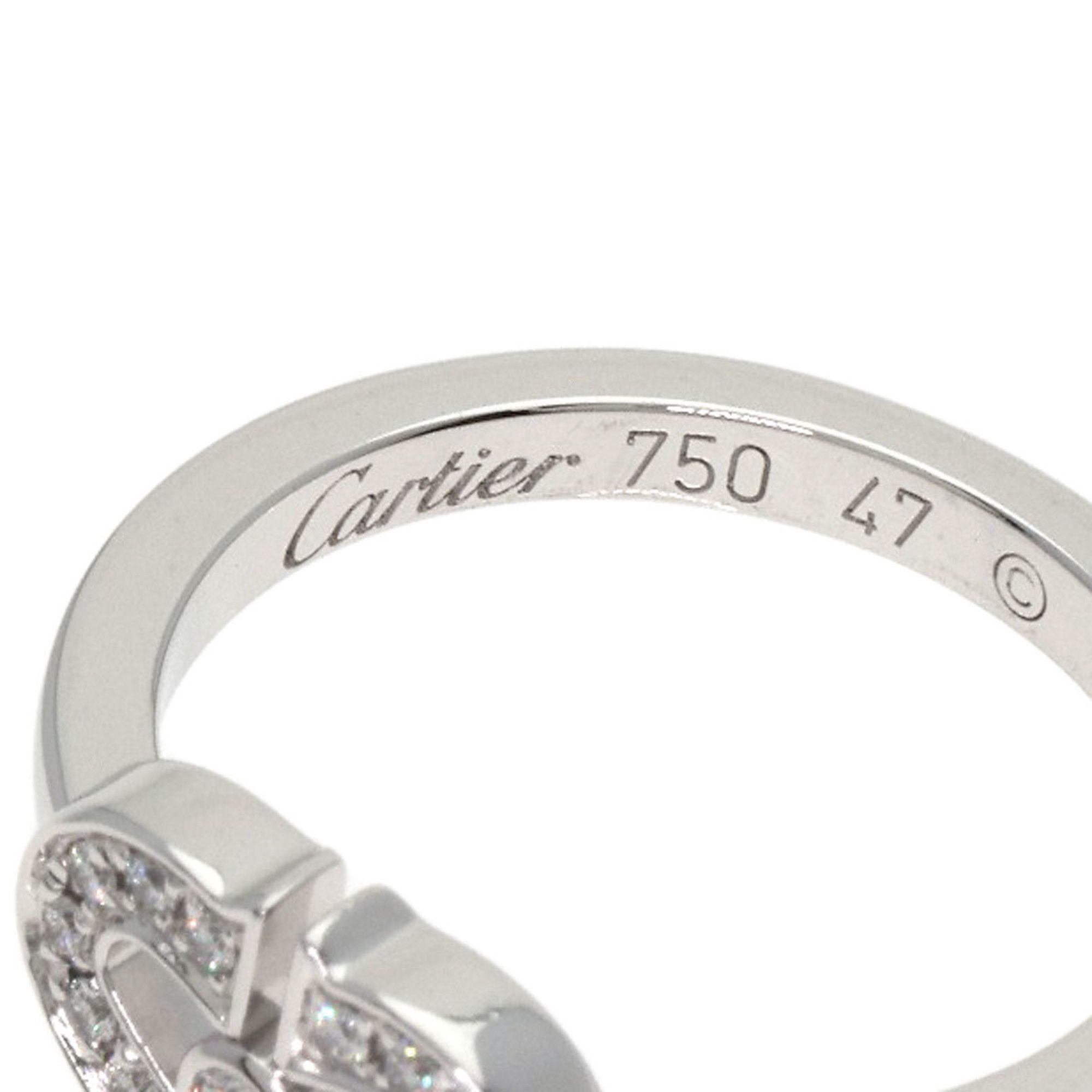 Cartier Cartier C heart ring Size ONE SIZE - 5 Thumbnail