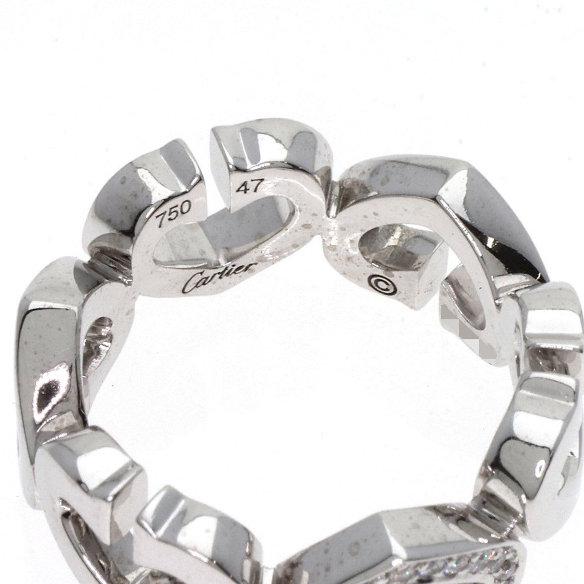 Cartier Cartier C heart ring Size ONE SIZE - 5 Thumbnail