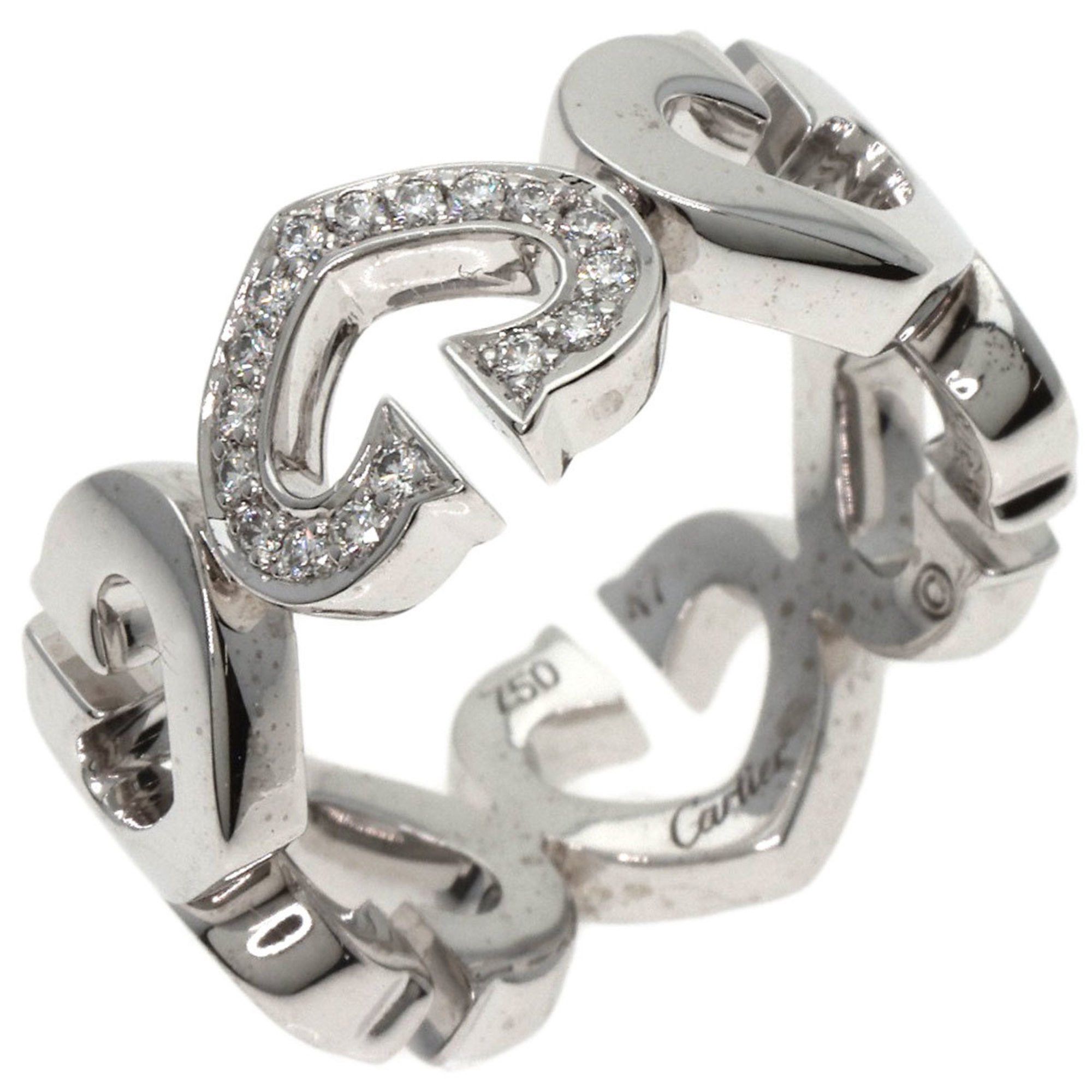 Cartier Cartier C heart ring Size ONE SIZE - 2 Thumbnail