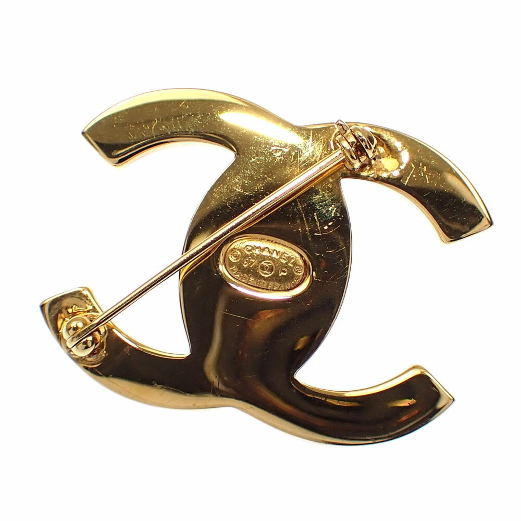 Chanel Chanel Coco Mark brooch Size ONE SIZE - 2 Thumbnail