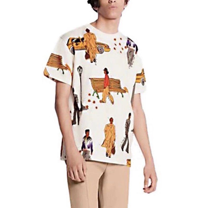 Louis Vuitton lv louis vuitton graphic short sleeve t-shirt-dmc Size US XXS / EU 40 - 8 Thumbnail