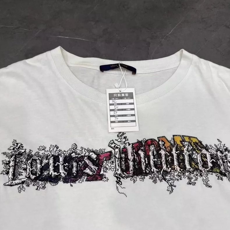 Louis Vuitton louis vuitton short sleeve t-shirt white-dmc Size US XL / EU 56 / 4 - 3 Thumbnail