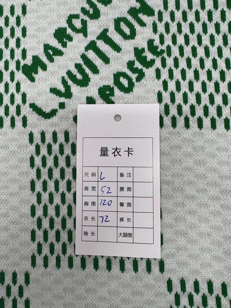 Louis Vuitton louis vuitton green and white checkered t-shirt-dmc Size US L / EU 52-54 / 3 - 7 Thumbnail