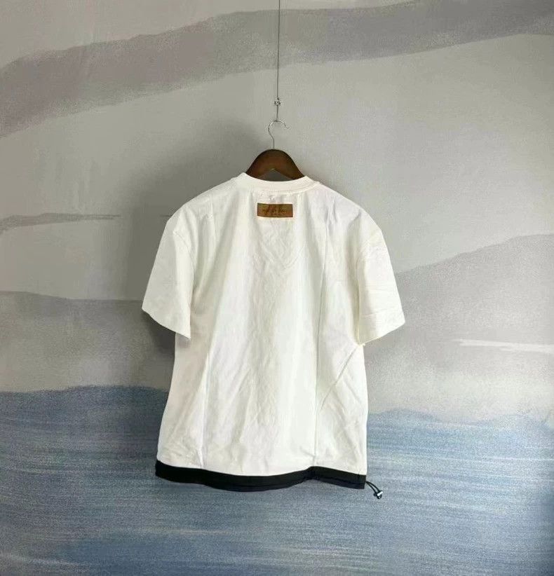 Louis Vuitton louis vuitton white logo short sleeve shirt-dmc Size US M / EU 48-50 / 2 - 3 Thumbnail