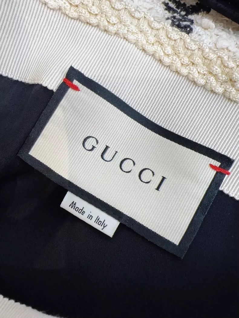 Gucci gucci beige black double g logo mini skirt-dmc Size US 31 - 4 Thumbnail