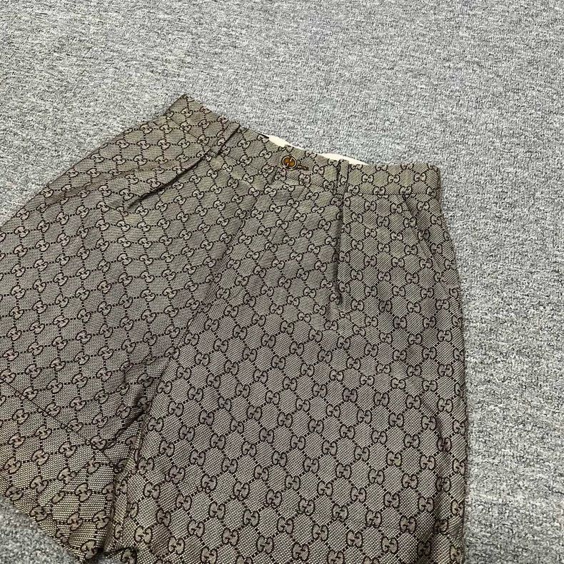 Gucci gucci double g print tailored shorts-dmc Size US 31 - 3 Thumbnail