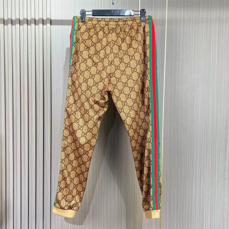 Gucci gucci monogram patterned casual trousers-dmc Size US 31 - 2 Thumbnail