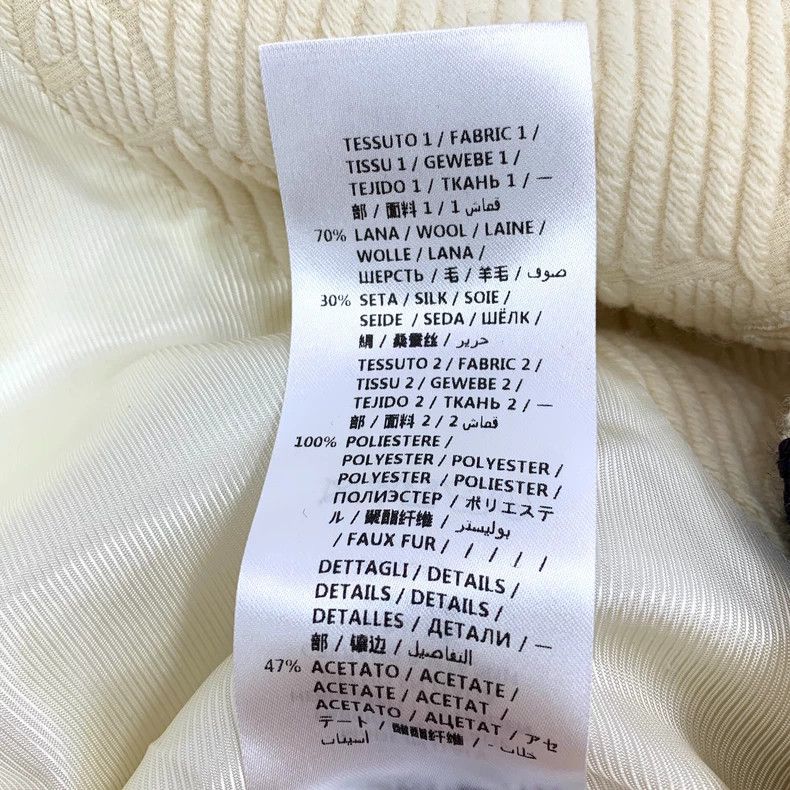 Gucci beige logo patterned wool coat with pockets-dmc Size US L / EU 52-54 / 3 - 7 Thumbnail
