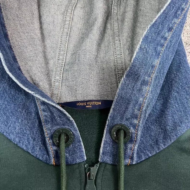 Louis Vuitton louis vuitton denim hooded jacket xs-dmc Size US XS / EU 42 / 0 - 7 Thumbnail