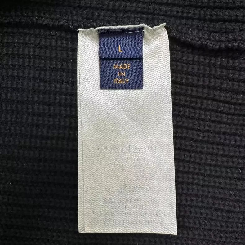 Louis Vuitton louis vuitton embroidered logo knit sweater-dmc Size US L / EU 52-54 / 3 - 4 Thumbnail