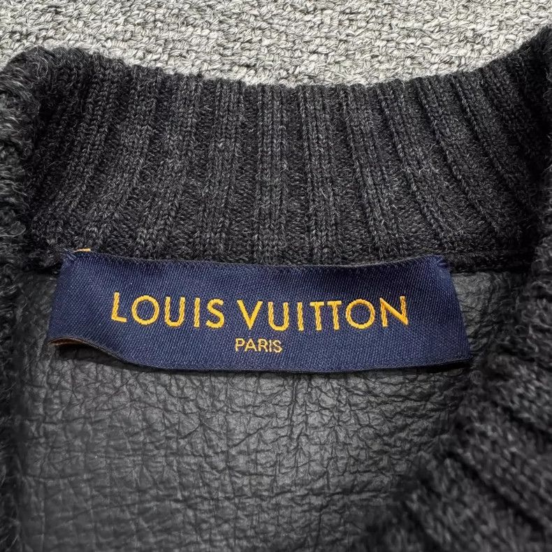 Louis Vuitton louis vuitton black fleece knit sweater-dmc Size US M / EU 48-50 / 2 - 3 Thumbnail