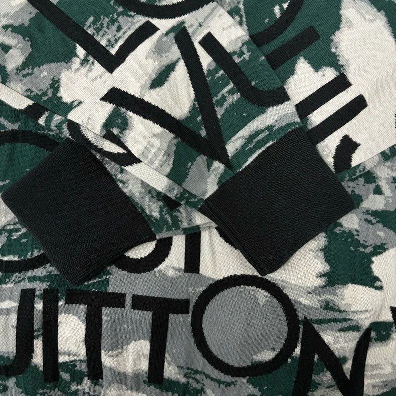 Louis Vuitton louis vuitton camouflage knit sweater size xl-dmc Size US XL / EU 56 / 4 - 3 Thumbnail