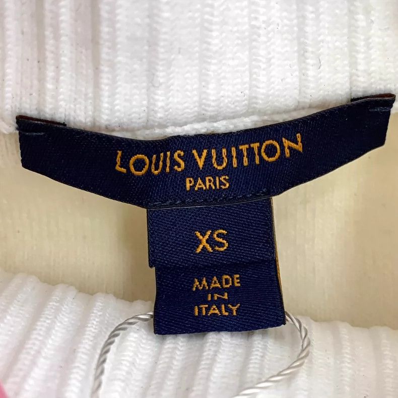 Louis Vuitton louis vuitton white logo crewneck sweatshirt-dmc Size US XS / EU 42 / 0 - 5 Thumbnail