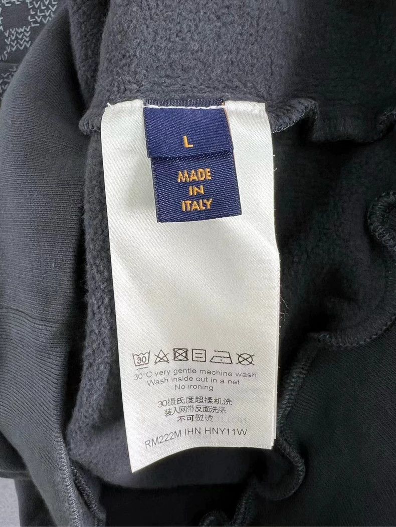 Louis Vuitton louis vuitton embroidered sweatshirt in gray-dmc Size US L / EU 52-54 / 3 - 3 Thumbnail