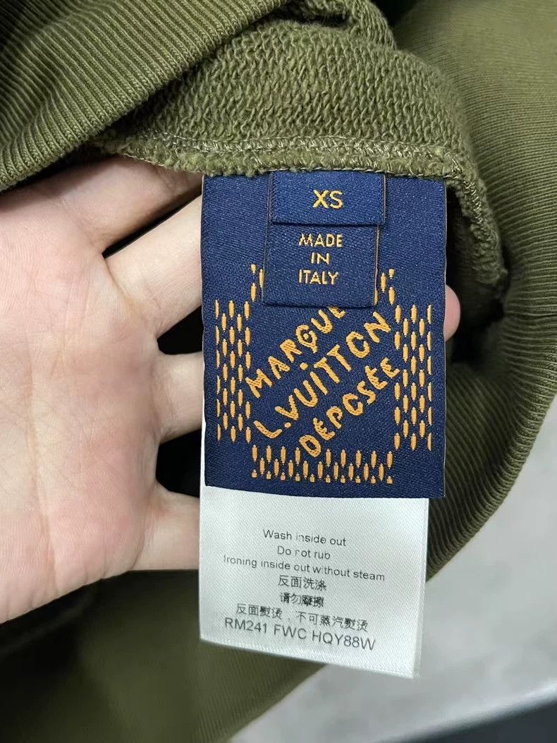 Louis Vuitton louis vuitton green oversized sweatshirt-dmc Size US XS / EU 42 / 0 - 6 Thumbnail