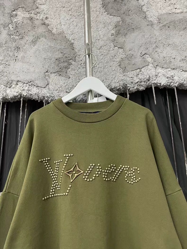 Louis Vuitton louis vuitton green oversized sweatshirt-dmc Size US XS / EU 42 / 0 - 2 Thumbnail