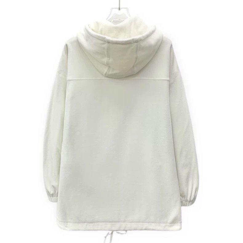 Gucci Gucci White Hooded Sweatshirt Dress XXS-dmc Size US XXS / EU 40 - 2 Thumbnail