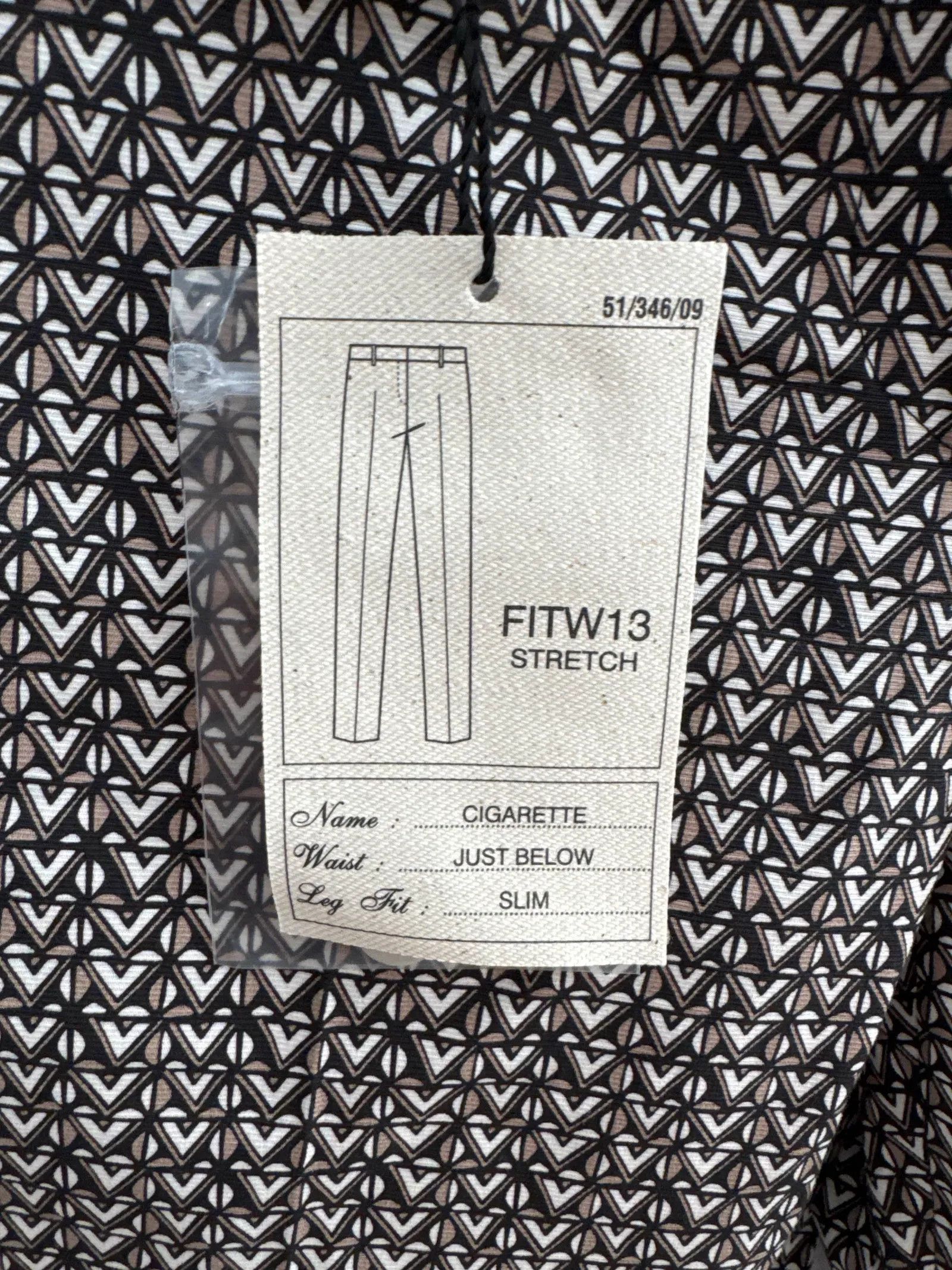 Max Mara Maxmara Weekend FITW13 cigarette slim Pants Size 26" / US 2 / IT 38 - 3 Thumbnail