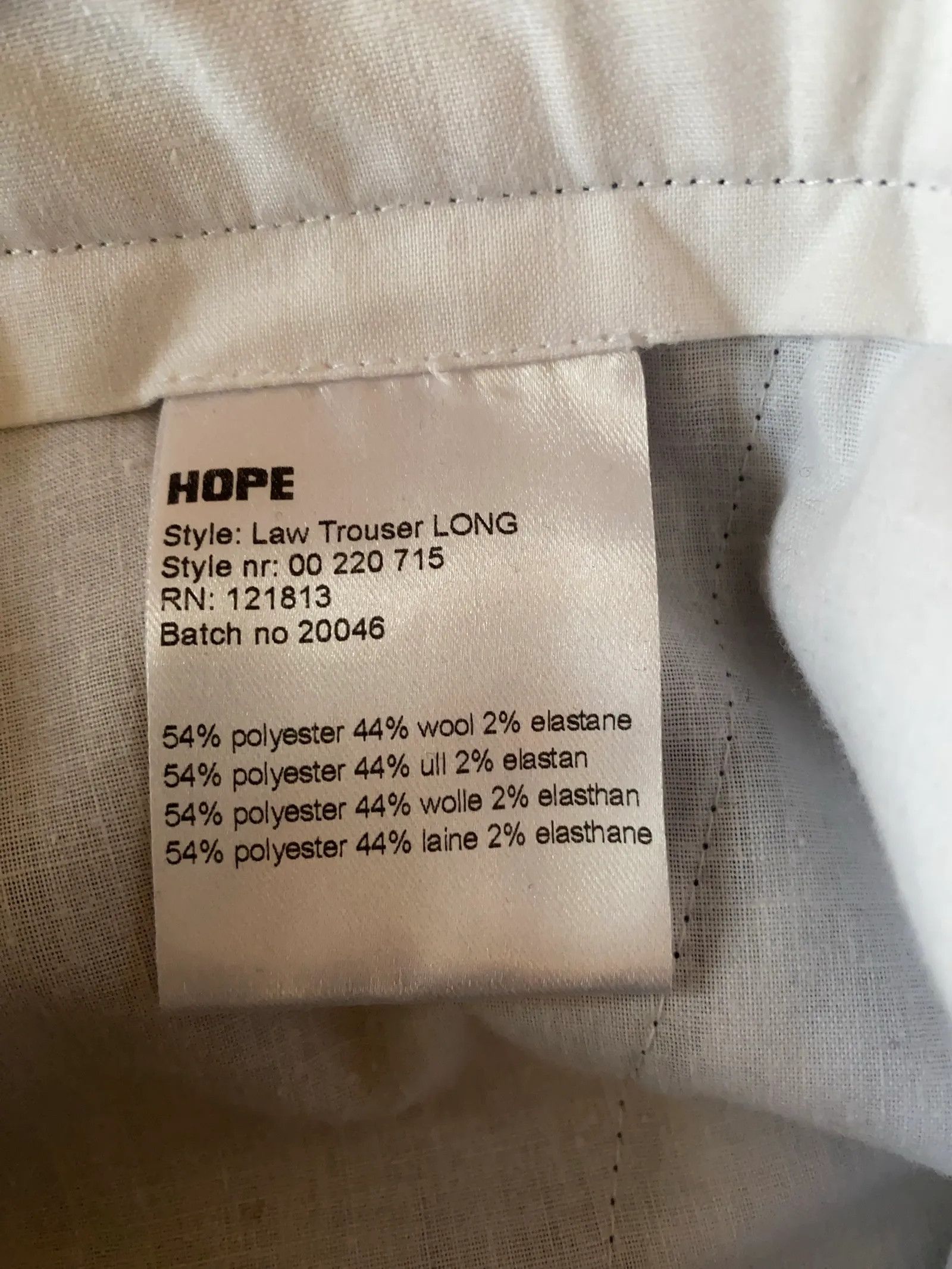 Hope Hope Law Pants Size 26" / US 2 / IT 38 - 3 Thumbnail