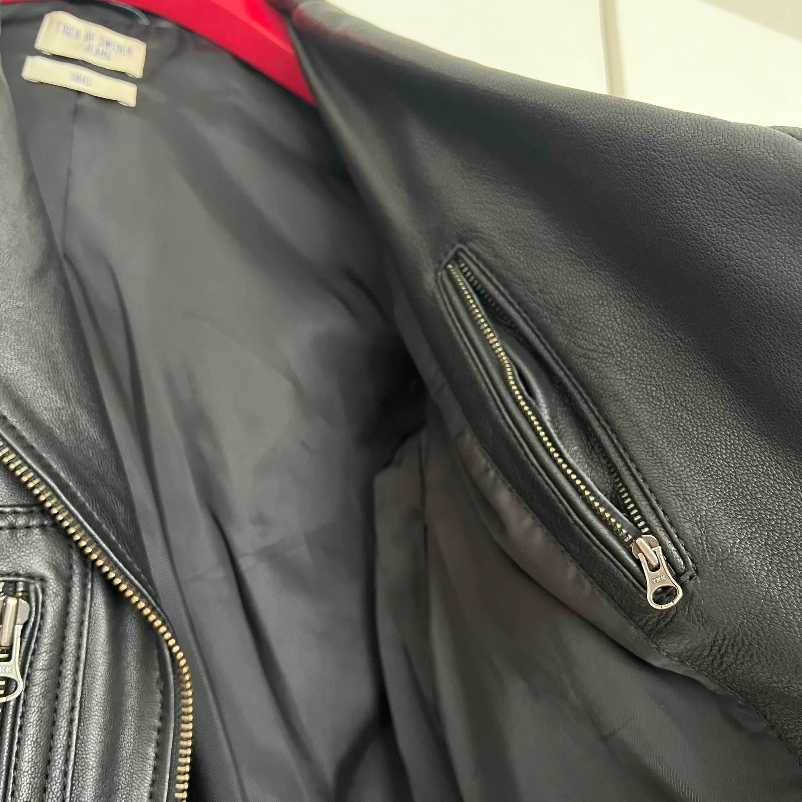 Tiger of Sweden Tiger of Sweden Leather Jacket Size S / US 4 / IT 40 - 3 Thumbnail