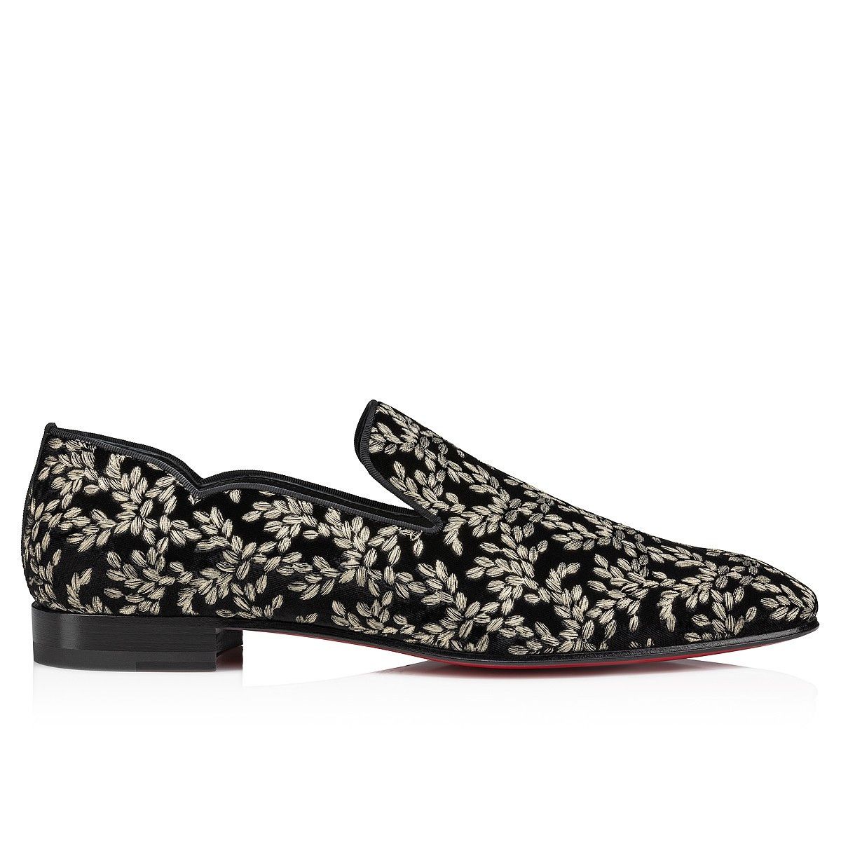 Christian Louboutin dandy chick with silver patterns Size US 12 / EU 45 - 3 Thumbnail