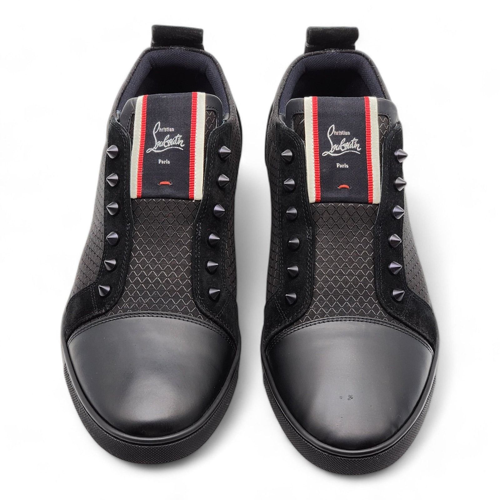 Christian Louboutin F.A.V Fique A Vontade Sneakers in Black Size US 8 / EU 41 - 3 Thumbnail