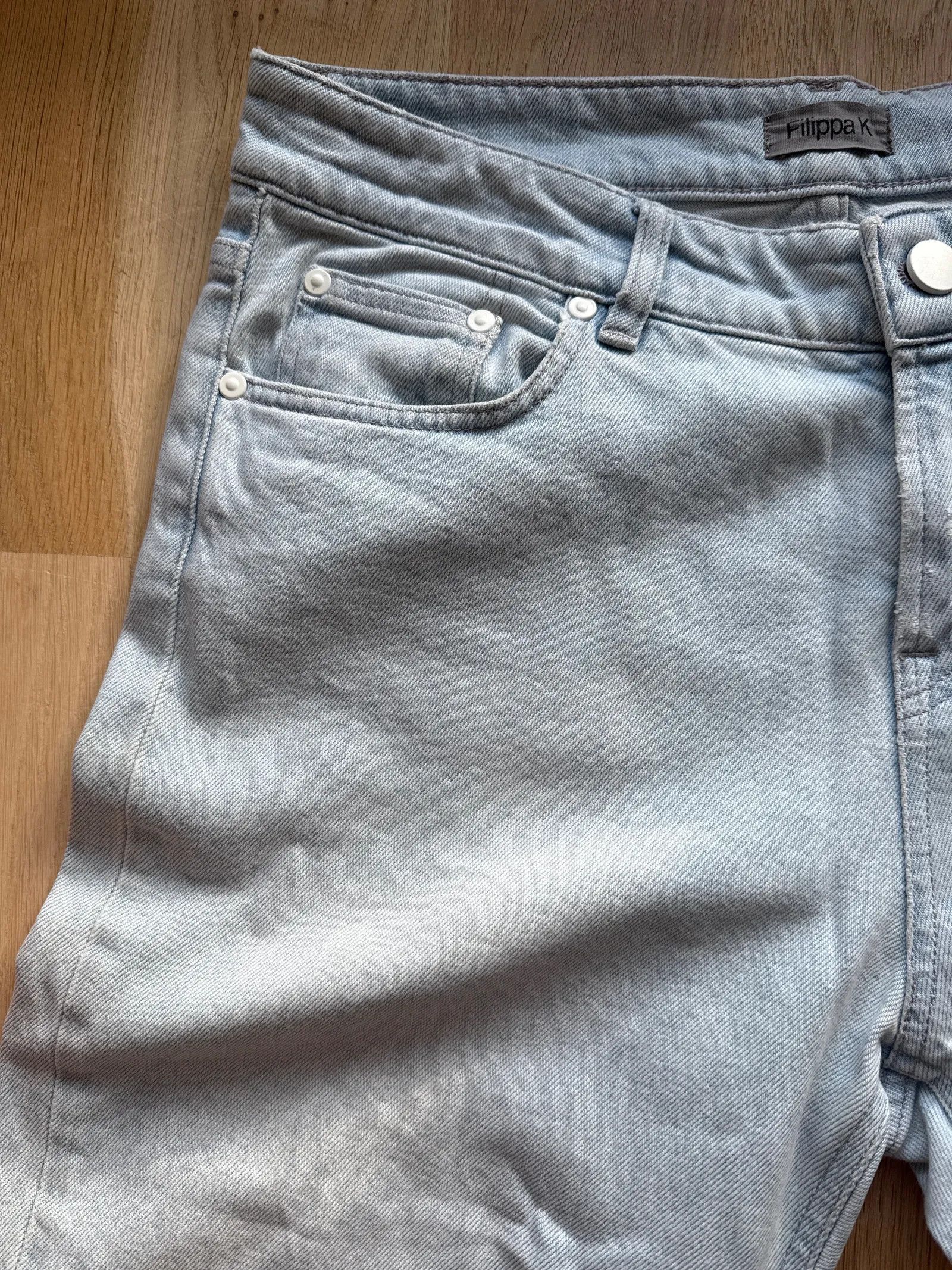 Filippa K Filippa K Alex Retro bleached denim Jeans Size 28" / US 6 / IT 42 - 3 Thumbnail