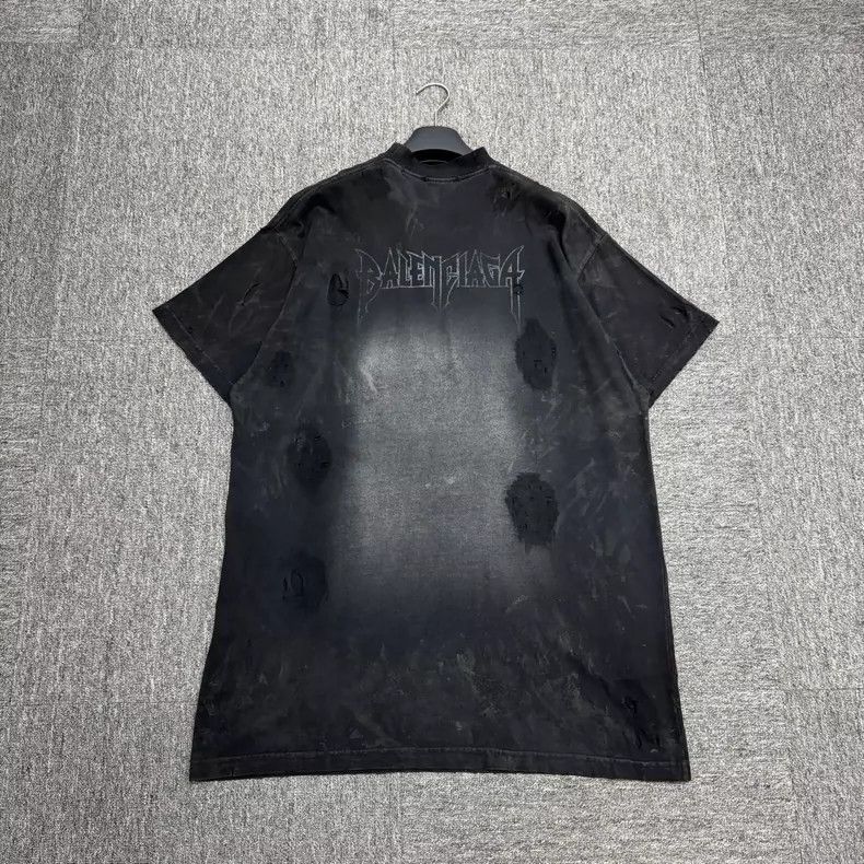 Balenciaga balenciaga vintage oversized graphic tee-dmc Size US L / EU 52-54 / 3 - 2 Thumbnail