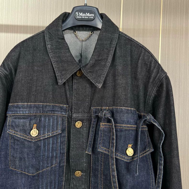 Louis Vuitton louis vuitton denim jacket with bow details-dmc Size US L / EU 52-54 / 3 - 4 Thumbnail