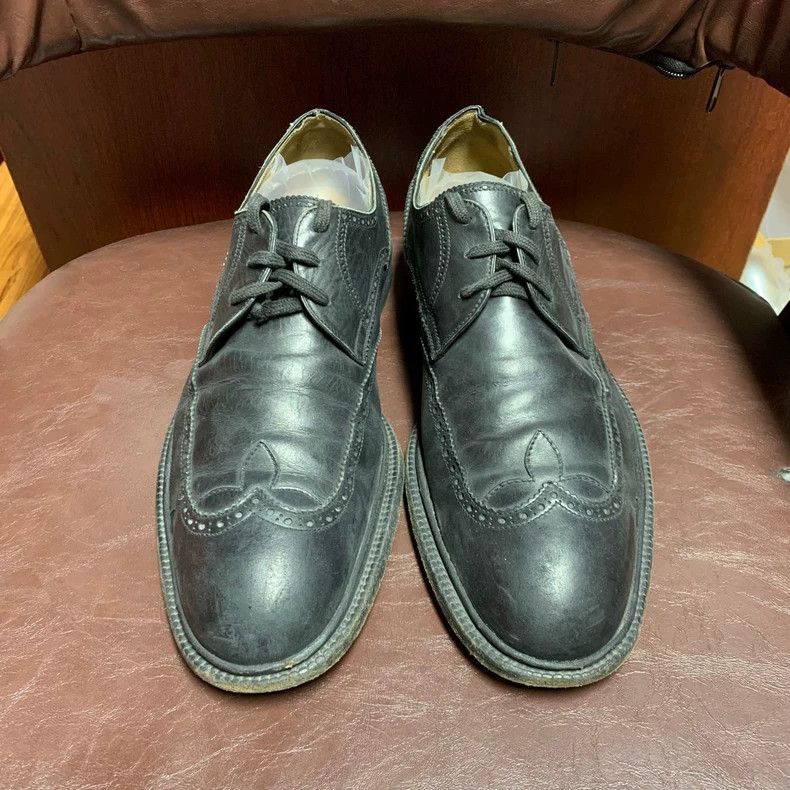 Louis Vuitton classic black baroque leather shoes, size 9.5-dmc Size US 9.5 / EU 42-43 - 2 Thumbnail