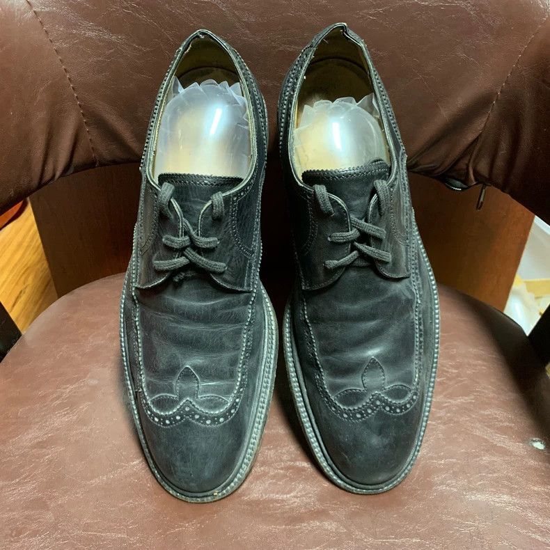Louis Vuitton classic black baroque leather shoes, size 9.5-dmc Size US 9.5 / EU 42-43 - 5 Thumbnail