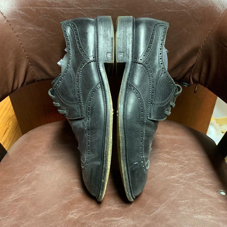 Louis Vuitton classic black baroque leather shoes, size 9.5-dmc Size US 9.5 / EU 42-43 - 4 Thumbnail