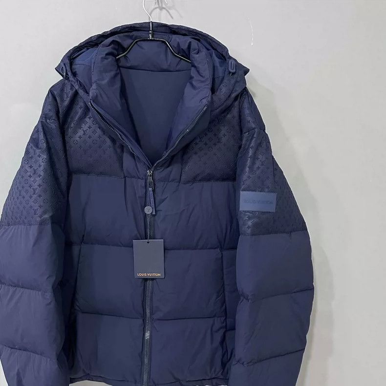 Louis Vuitton louis vuitton blue logo puffer jacket-dmc Size US XXL / EU 58 / 5 - 2 Thumbnail