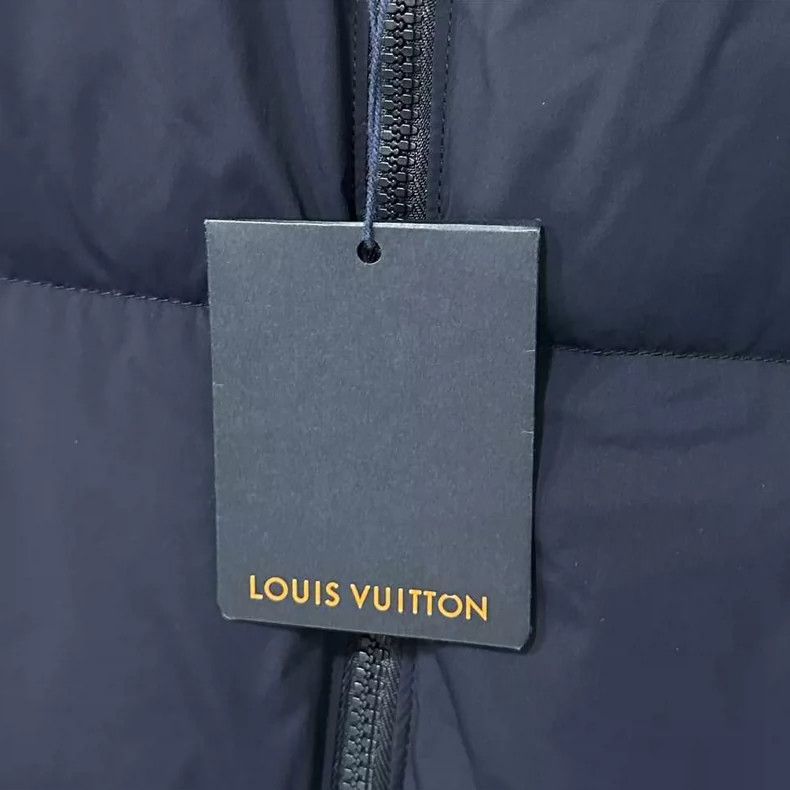 Louis Vuitton louis vuitton blue logo puffer jacket-dmc Size US XXL / EU 58 / 5 - 5 Thumbnail