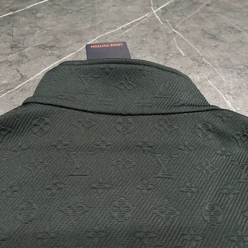 Louis Vuitton Louis Vuitton Black Logo Embossed Jacket-dmc Size US XXL / EU 58 / 5 - 7 Thumbnail