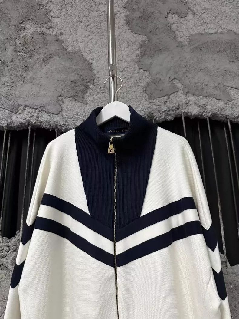 Louis Vuitton louis vuitton black and white zip jacket-dmc Size US L / EU 52-54 / 3 - 3 Thumbnail