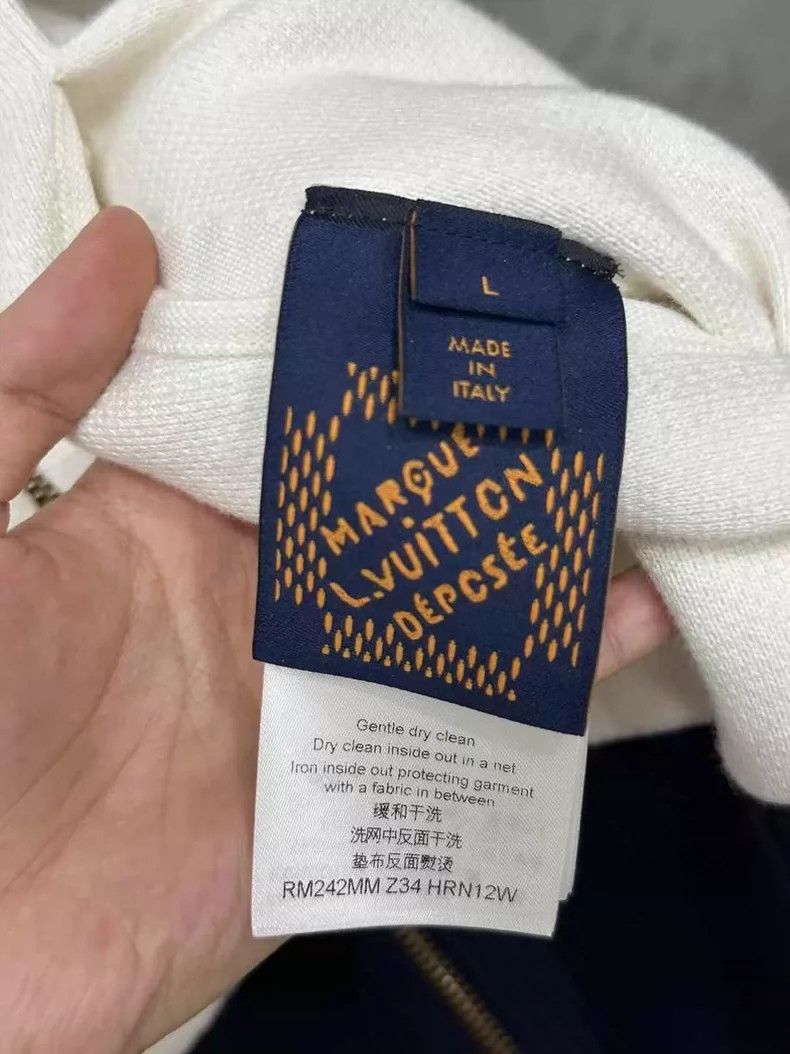 Louis Vuitton louis vuitton black and white zip jacket-dmc Size US L / EU 52-54 / 3 - 6 Thumbnail