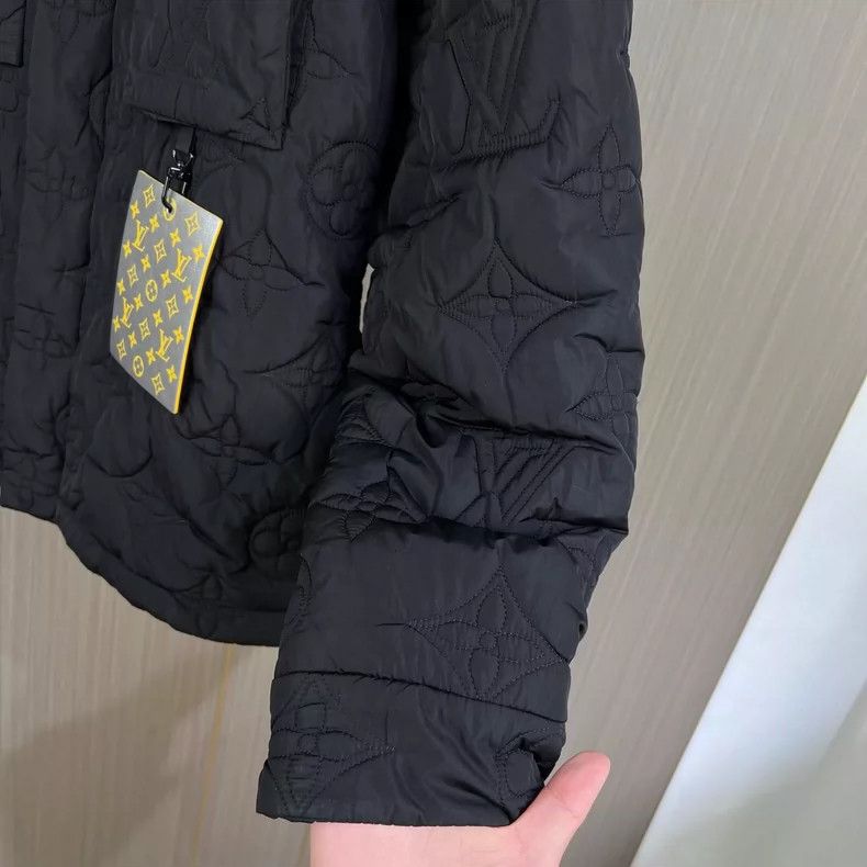 Louis Vuitton louis vuitton black quilted cotton jacket-dmc Size US L / EU 52-54 / 3 - 4 Thumbnail
