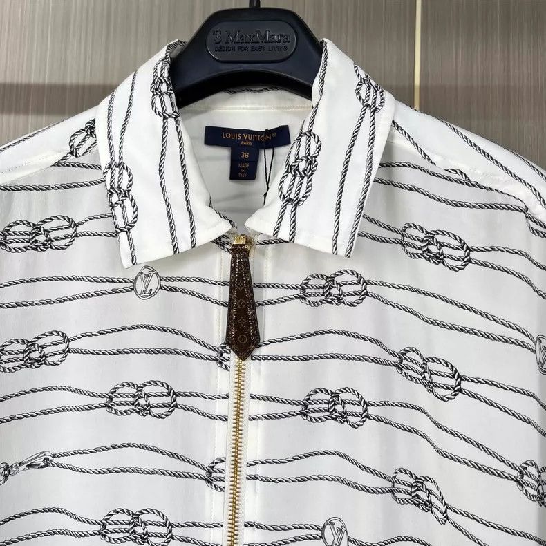 Louis Vuitton louis vuitton silk zip shirt jacket-dmc Size US M / EU 48-50 / 2 - 6 Thumbnail