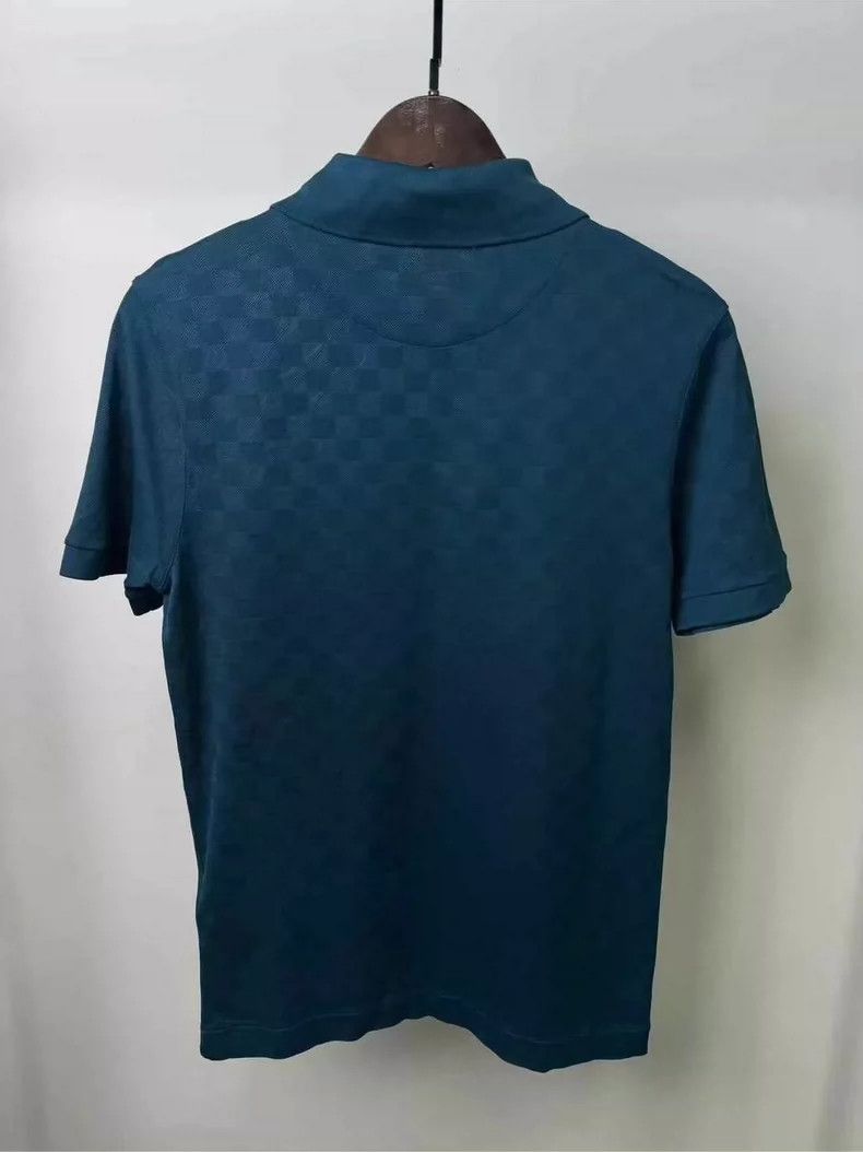 Louis Vuitton louis vuitton blue checkered short sleeve polo-dmc Size US XS / EU 42 / 0 - 2 Thumbnail