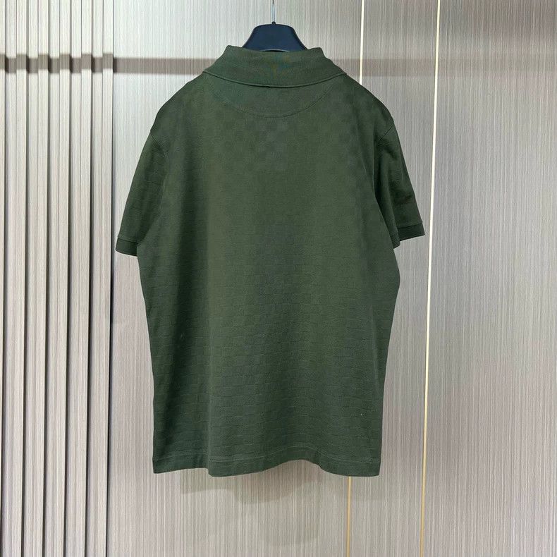 Louis Vuitton Louis Vuitton Embroidered Checkered Polo Shirt-dmc Size US M / EU 48-50 / 2 - 2 Thumbnail