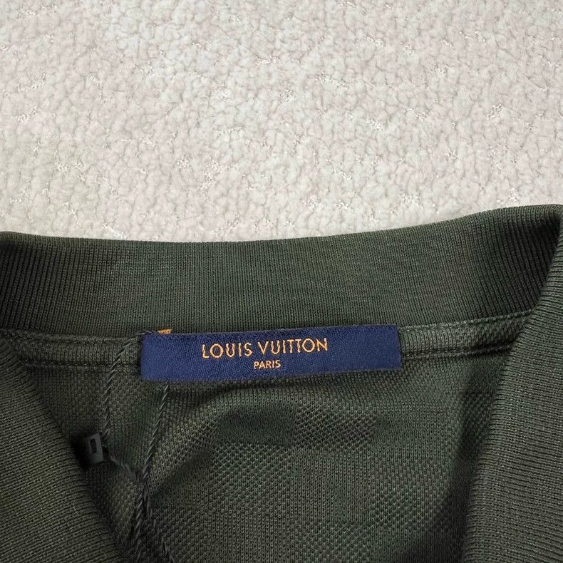 Louis Vuitton Louis Vuitton Embroidered Checkered Polo Shirt-dmc Size US M / EU 48-50 / 2 - 7 Thumbnail