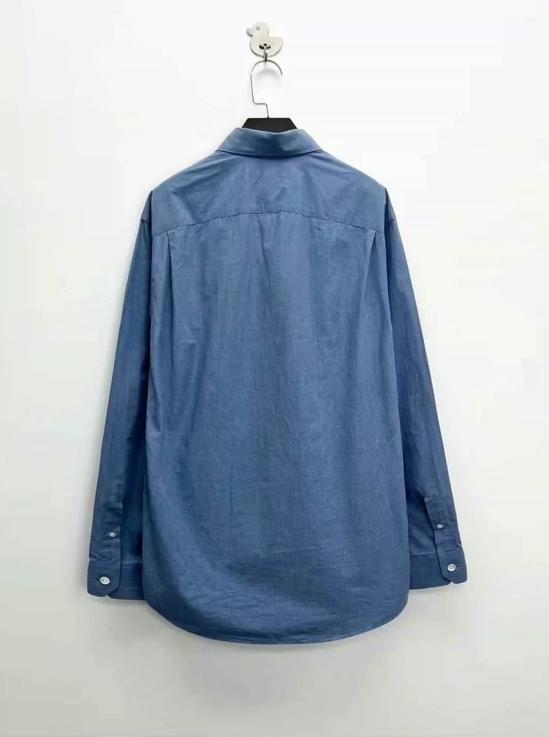 Louis Vuitton louis vuitton blue embroidered logo shirt jacket-dmc Size US M / EU 48-50 / 2 - 2 Thumbnail