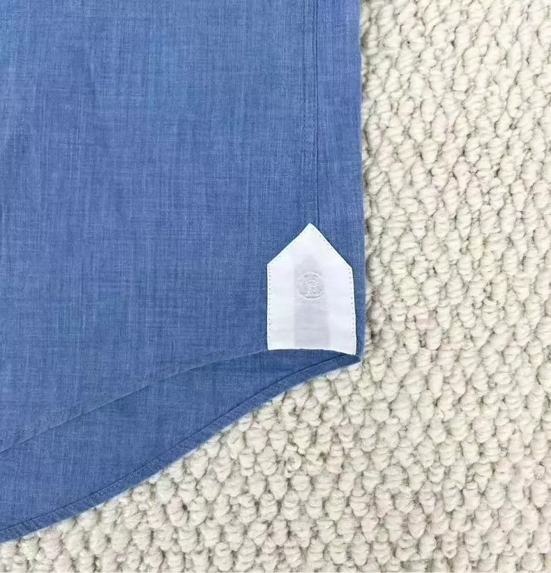 Louis Vuitton louis vuitton blue embroidered logo shirt jacket-dmc Size US M / EU 48-50 / 2 - 6 Thumbnail