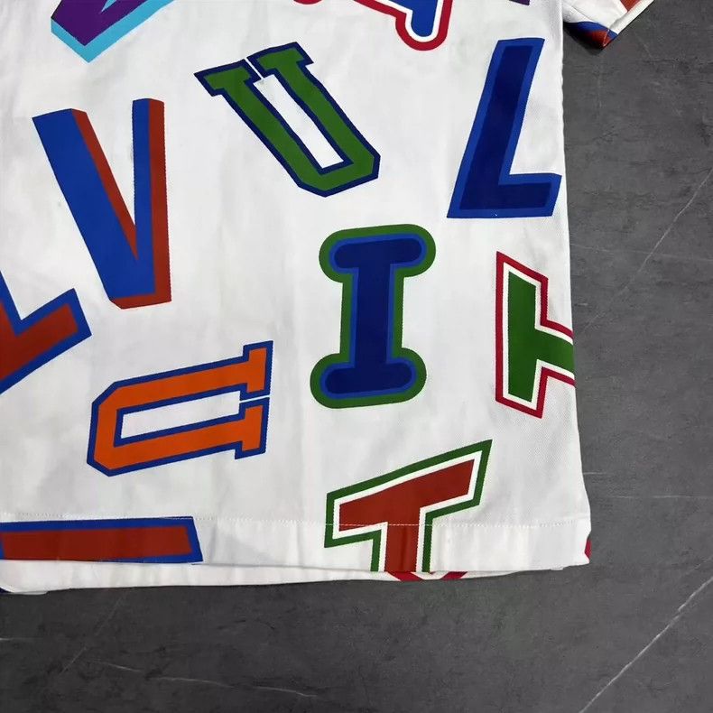Louis Vuitton louis vuitton nba logo short sleeve shirt-dmc Size US L / EU 52-54 / 3 - 6 Thumbnail