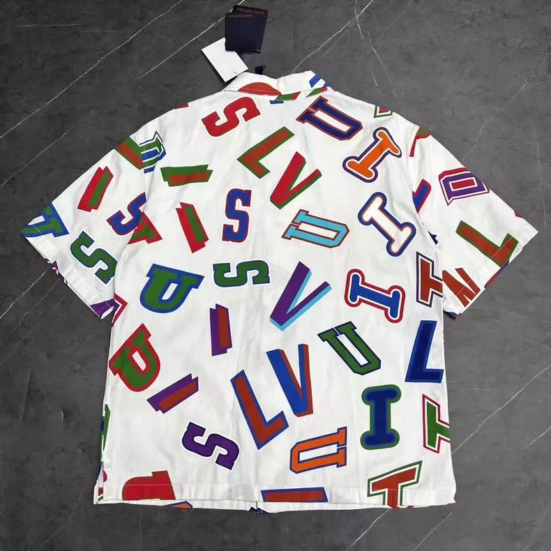 Louis Vuitton louis vuitton nba logo short sleeve shirt-dmc Size US L / EU 52-54 / 3 - 2 Thumbnail