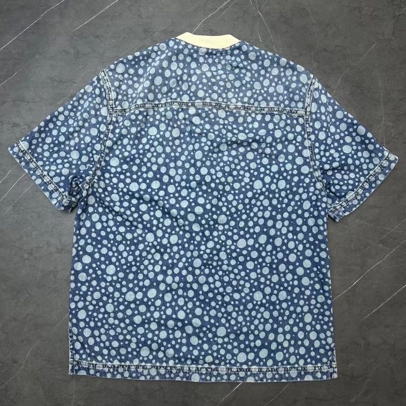Louis Vuitton louis vuitton blue polka dot short sleeve shirt-dmc Size US S / EU 44-46 / 1 - 2 Thumbnail