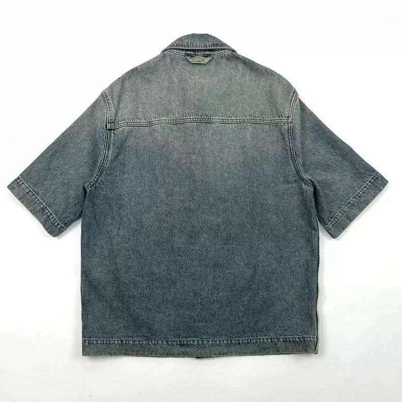 Louis Vuitton louis vuitton short sleeve denim jacket-dmc Size US L / EU 52-54 / 3 - 2 Thumbnail