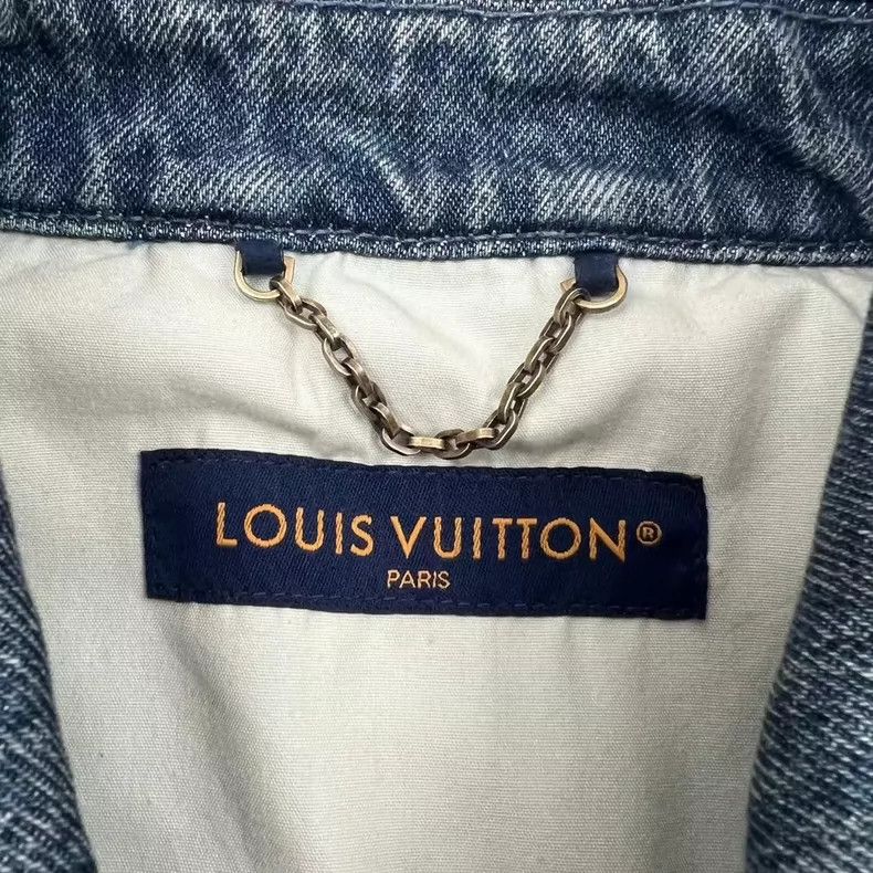 Louis Vuitton louis vuitton short sleeve denim jacket-dmc Size US L / EU 52-54 / 3 - 3 Thumbnail